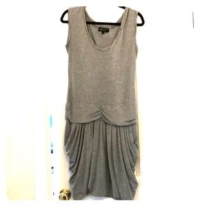 Grey dress mid length by Essentials by A.B.S